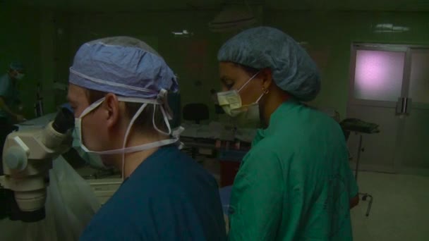 Médicos Militares Dos Eua Tratam Pessoas Doentes República Dominicana — Vídeo de Stock