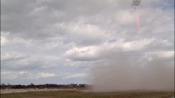 Uma Nave Espacial Futurista Chamada Morpheus Testada Pela Nasa — Vídeo de Stock