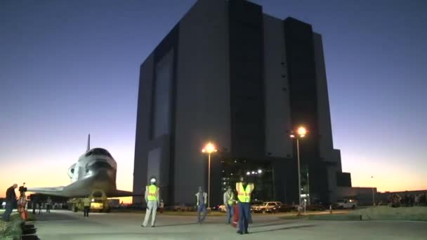 Space Shuttle Atlantis Transportado Por Todo Mundo 2012 — Vídeo de Stock