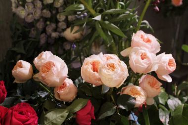 Gül düğün buketi