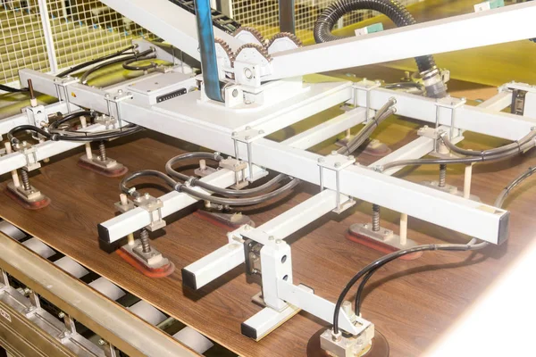 Fábrica de máquinas de produção insdustrial útil para fundo — Fotografia de Stock