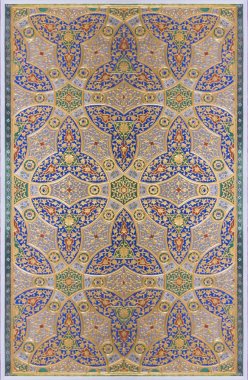 Arapça ve İslami tarzı cami mozaik ve geometrik desen