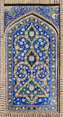 Arapça ve İslami tarzı cami mozaik ve geometrik desen