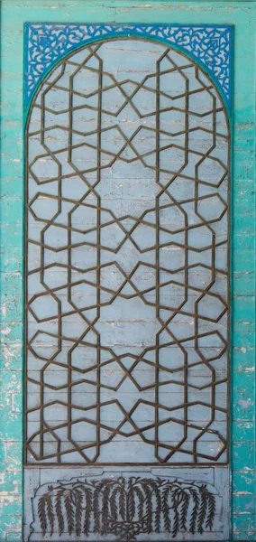 Arabiska och islamiska stil moské mosaik och geometriska mönster — Stockfoto