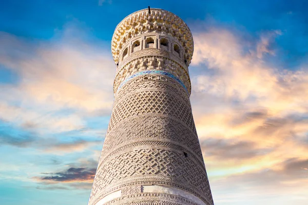 Ιστορική πόλη Μπουχάρα αρχαίο Τζαμί αρχιτέκτονα κτίρια — Φωτογραφία Αρχείου