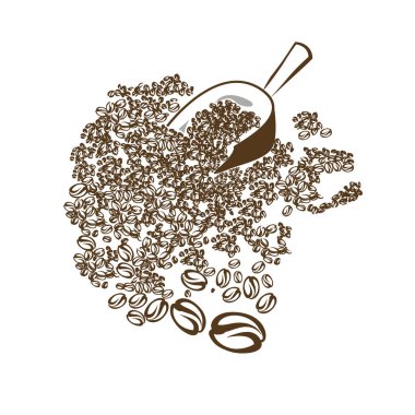 kahve çekirdeği ikonu