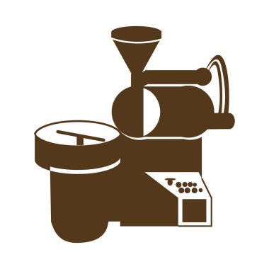 coffee roaster icon clipart