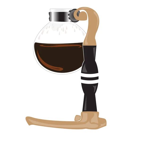 Kaffeeröster-Ikone — Stockvektor