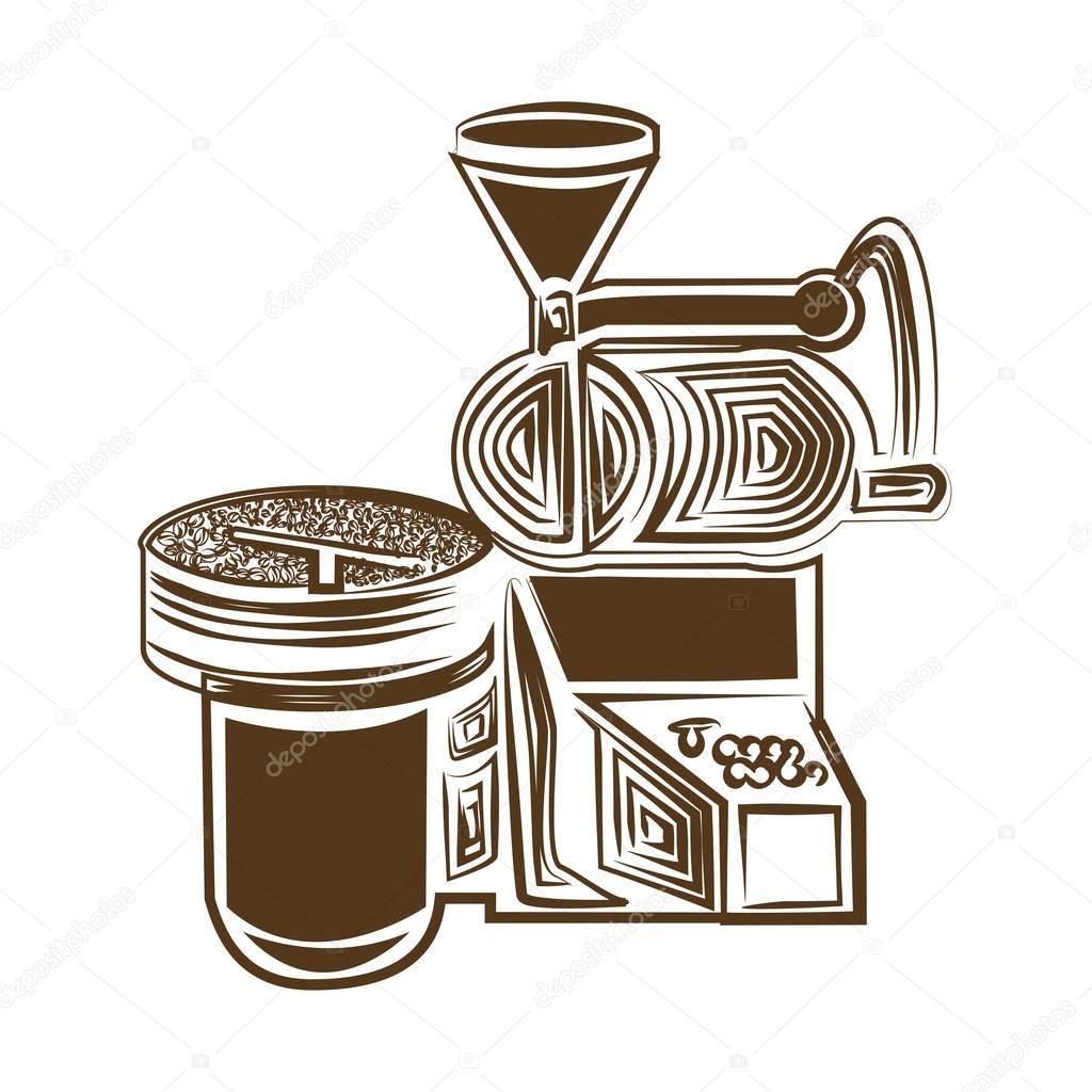 coffee roaster icon
