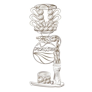 Sayfa sifon kahve makinesi kahve boyama hattı sanat tasarım