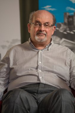 Salman Rüşdi Obidos Portekiz'de