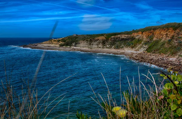 Stânga nebună din Ericeira Portugalia . — Fotografie, imagine de stoc