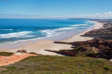 Almagreira beach in Baleal, Portugal.