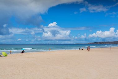 Lourinha, Portekiz alansal beach.