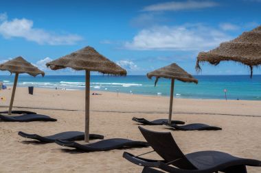 Lourinha, Portekiz alansal beach.