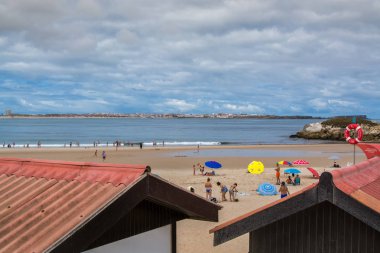 Baleal beach in Baleal, Portugal.