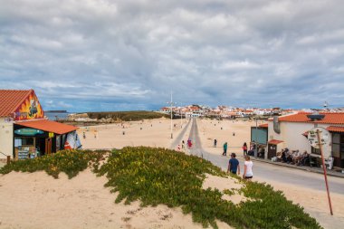 Baleal beach in Baleal, Portugal.