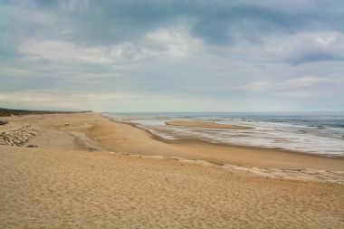 Costa de Lavos beach in Figueira da Foz, Portugal.