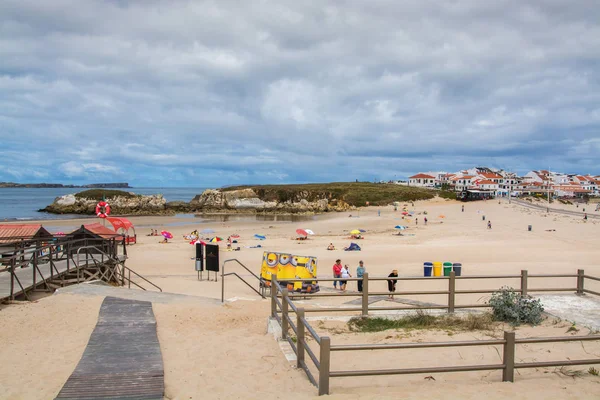 Praia baleal em Baleal, Portugal . — Fotografia de Stock