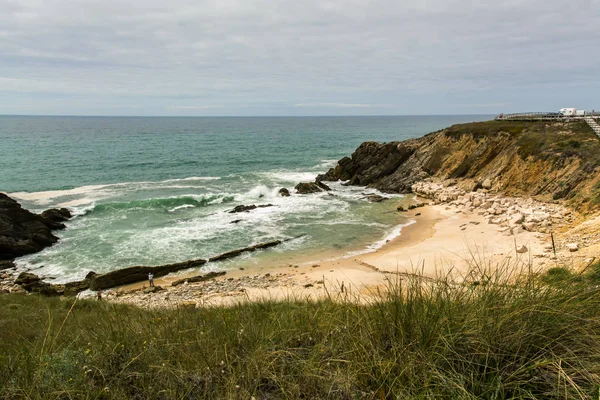 Plaja Concha din Sao Pedro de Moel, Portugalia . — Fotografie, imagine de stoc