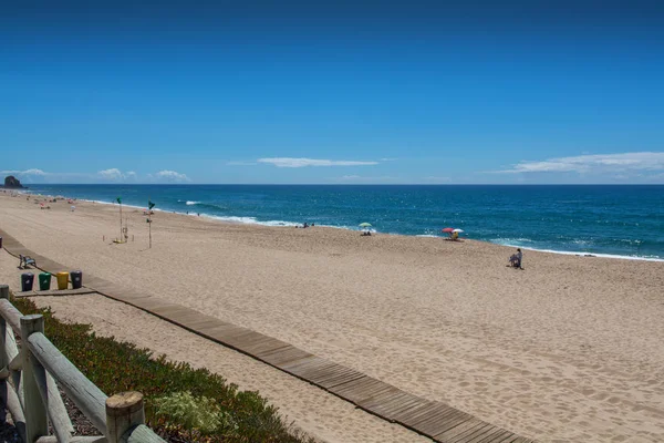 Mirante beach Santa Cruz, Portekiz.