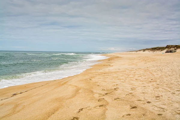 Pedras Negras beach in Sao Pedro de Moel, Portugal.