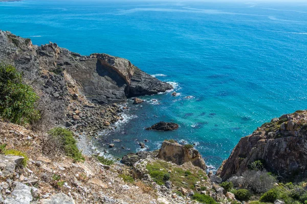 Praia Grota em Cascais, Portugal . — Fotografia de Stock