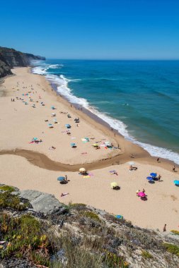 Magoito beach in Magoito, Portugal.