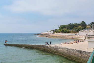 Laje beach in Oeiras, Portugal.