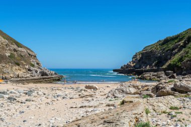 Samarra plaj Magoito, Portekiz.