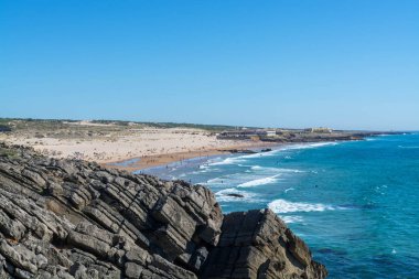Guincho beach in Cascais, Portugal.