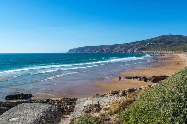 Guincho beach in Cascais, Portugal. — 图库照片