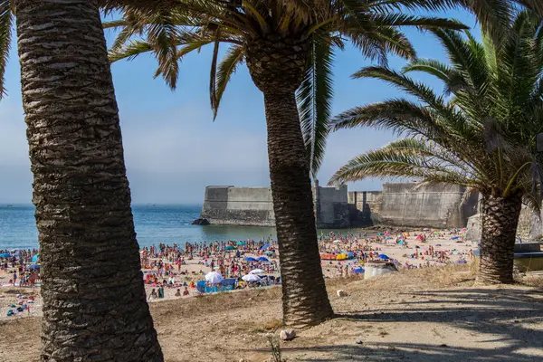 Plage de Torre à Oeiras, Portugal . — Photo