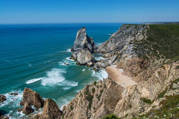 Пляж Ursa в Синтре, Португалия . — стоковое фото