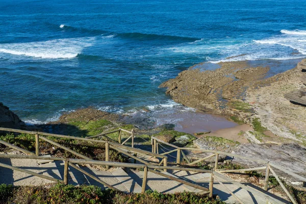Пляж Эмпа в Эрисейре, Португалия . — стоковое фото