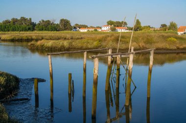river sado in Comporta, Alentejo Portugal.