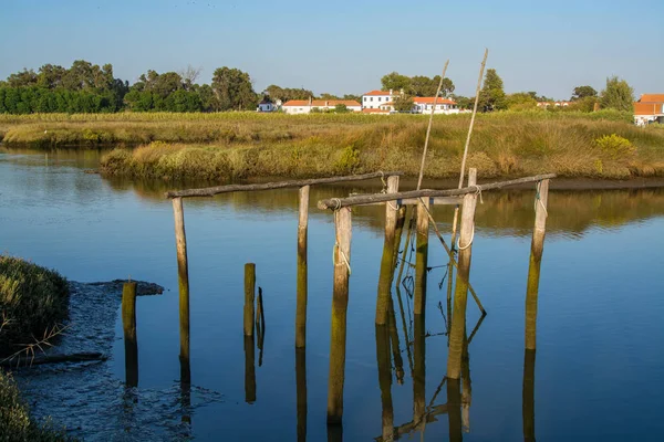 river sado in Comporta, Alentejo Portugal.