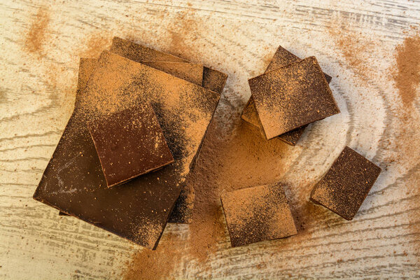 Шоколад разных размеров
