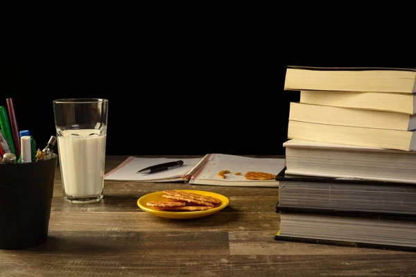 Study table desk — Stock Photo, Image