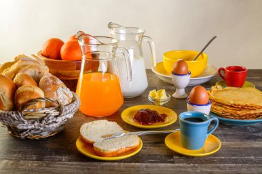 Kahvaltı tablo tam set