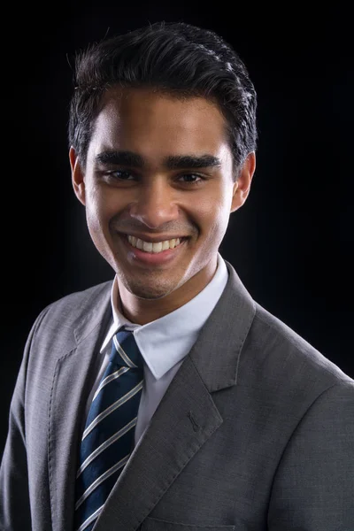 Young business man in suit — Stock Photo, Image