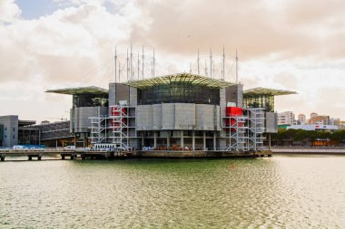 Oceanario de Lisboa, Parque das Nacoes L içinde dış görünümü