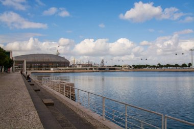 Parque das Nacoes in Lisboa