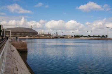Parque das Nacoes in Lisboa