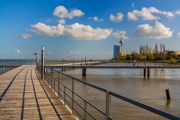 Parque das Nacoes en Lisboa — Foto de Stock