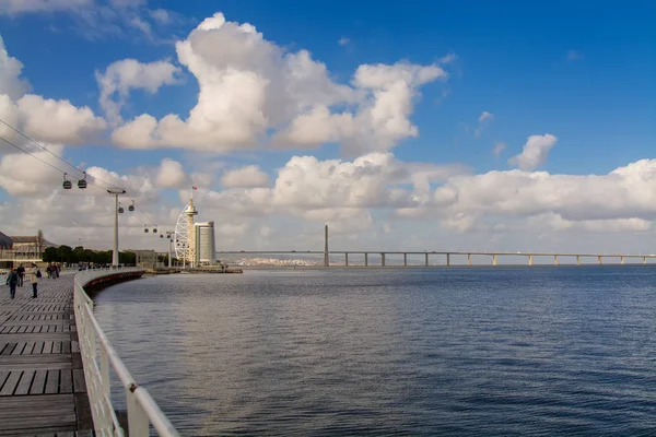 Parque das Nacoes en Lisboa — Foto de Stock