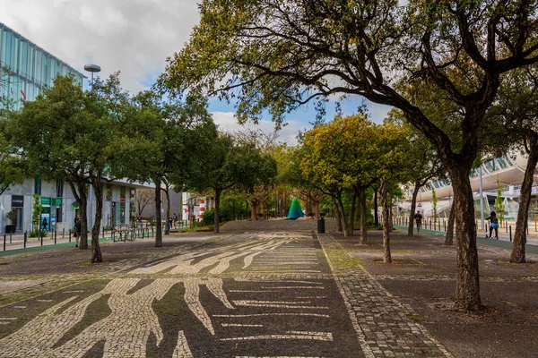 Parque das Nacoes a Lisboa — Foto Stock