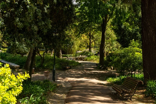 Lisboa Portugal Maio 2018 Vista Jardim Estrela Lisboa Lisboa Portugal — Fotografia de Stock