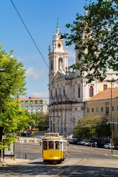 Iglesia de Estrela en Lisboa — Foto de Stock