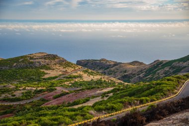 Bakış açısı Madeira Adası 'nda.